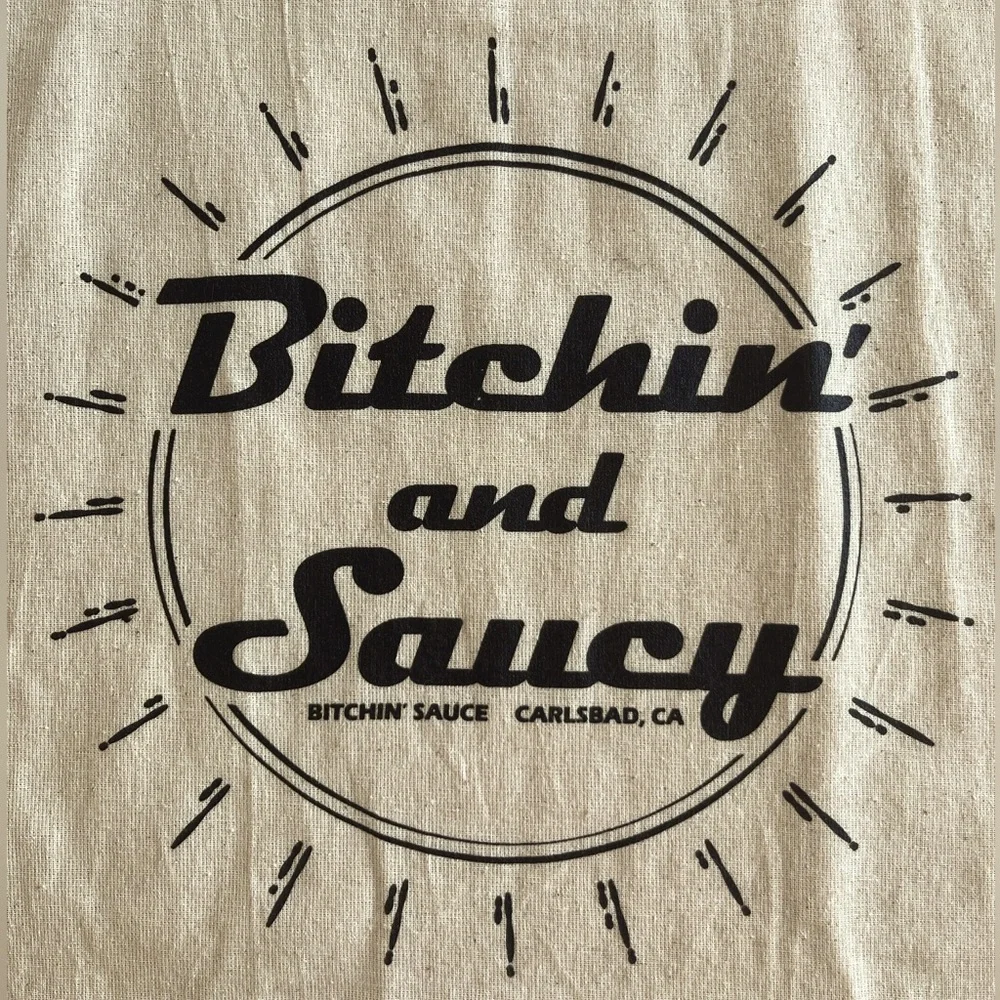 Bitchin’ and Saucy Canvas Tote Bag